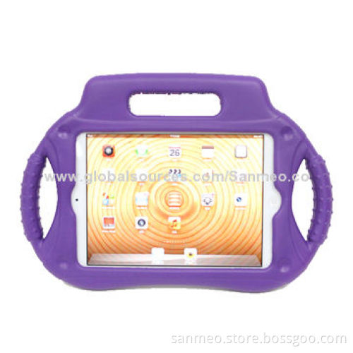 Shock-proof Kids' Silicone Case for iPad, iCasette, iPad Mini 1/2, Various Colors Available